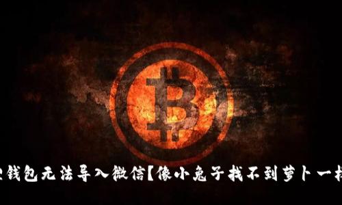 小狐狸钱包无法导入微信？像小兔子找不到萝卜一样困扰！